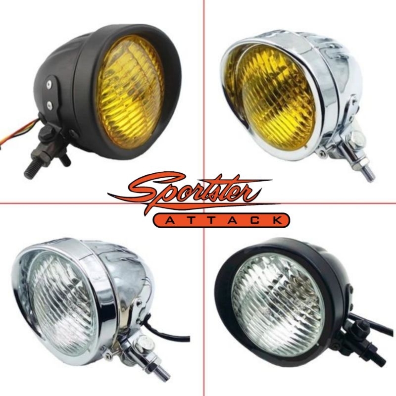 Lampu Depan Hurrican Chopper