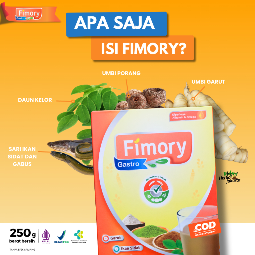 

Fimory Gastro 2 Pcs - Minuman Sehat Solusi Atasi Asam Lambung, Maag & GERD