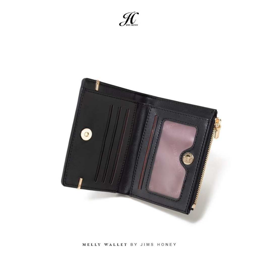 JIMS HONEY MELLY WALLET Dompet Kecil Lipat Wanita Cewek Fashion Jimshoney Casual Terbaru