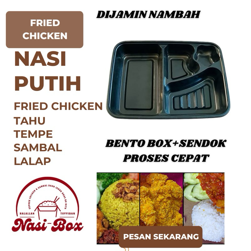 

Nasi Fried Chicken (Bento Box)