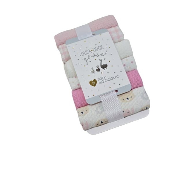Waslap Bayi Sapu Tangan Bayi isi 12pcs / Washcloth Bayi / Waslap Lap Iler Bayi Sapu Tangan Katun