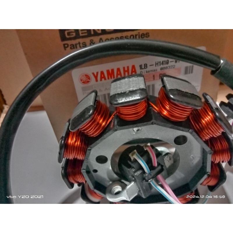 1LB SPULL ASSY STATOR COMP MOTOR XEON RC GT 125 OLD LAMA NEW BARU SPUL SPOOL SEPUL