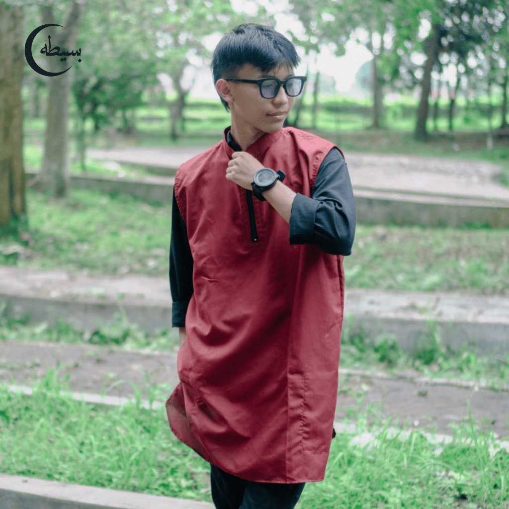 ROMPI SHOLAT ALBASITH romsal rompi baju sholat rompi shalat rompi muslim rompi sholat pria katun