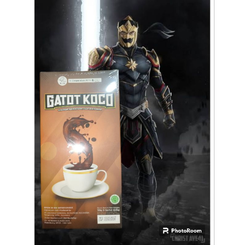 

kopi gatotkoco 1 box isi 5 sachet