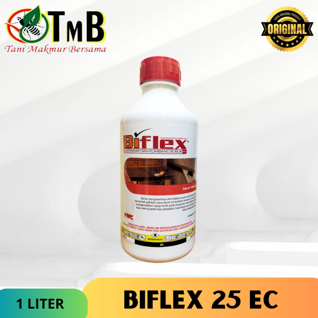 BIFLEX 25 EC Obat Anti Rayap dan Kumbang Bubuk Termitisida /Bahan Pengawet Kayu Kemasan 1 Liter