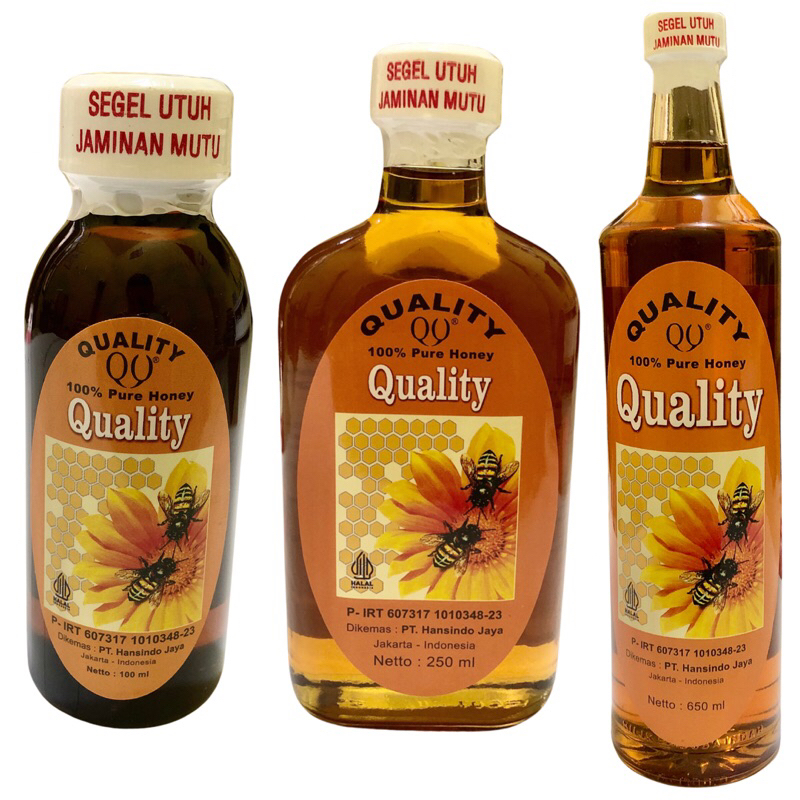 

[NEW PRODUCT] Madu Quality QQ 100% Pure Honey Madu Asli Murah Berkhasiat Enak Manis Sehat Aman Expired Desember 2029