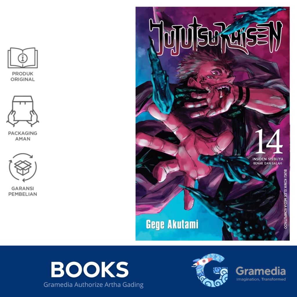 Gramedia MAG - Jujutsu Kaisen 14