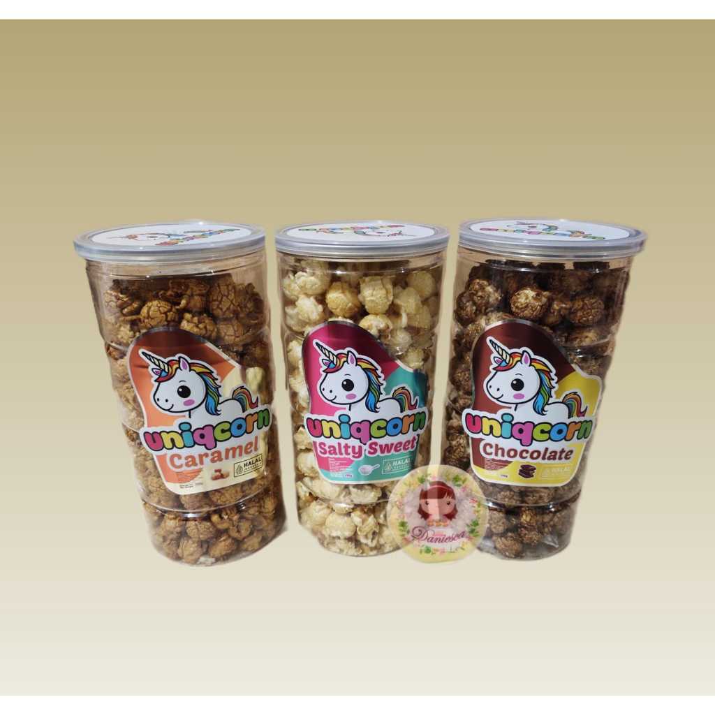 

Snack Import I Naraya Uniqcorn Popcorn Salty Sweet Chocolate Caramel 170gr ( DS Bgr )