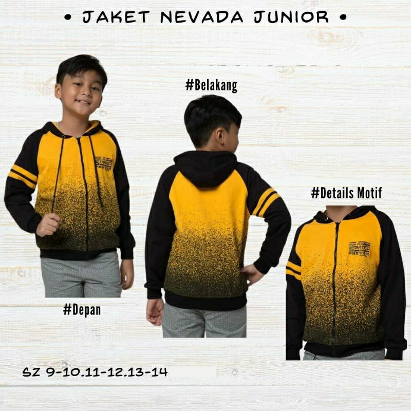 jaket nevada anak