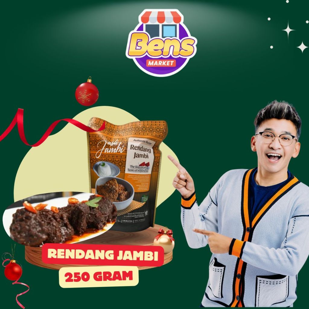 

NEW!! Rendang Jambi 250gr By Bensmarket