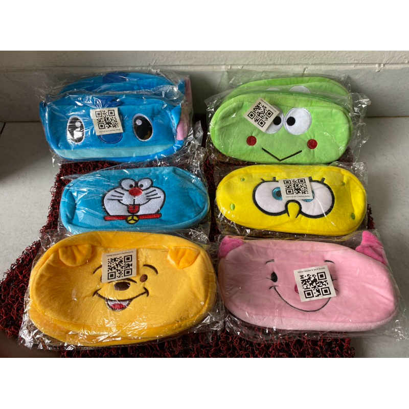 

Kotak Pensil Kain Beludru Suede Tempat Pensil Lucu Tempat Alat Tulis Pencil Case Lucu