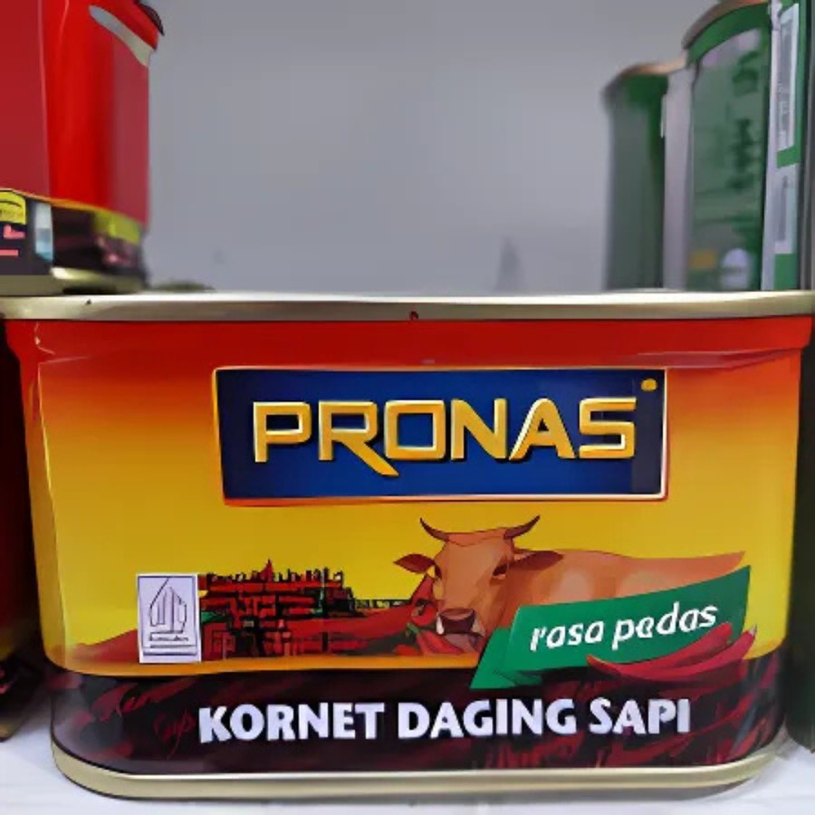 

Pronas Kornet Daging Sapi Pedas 198g