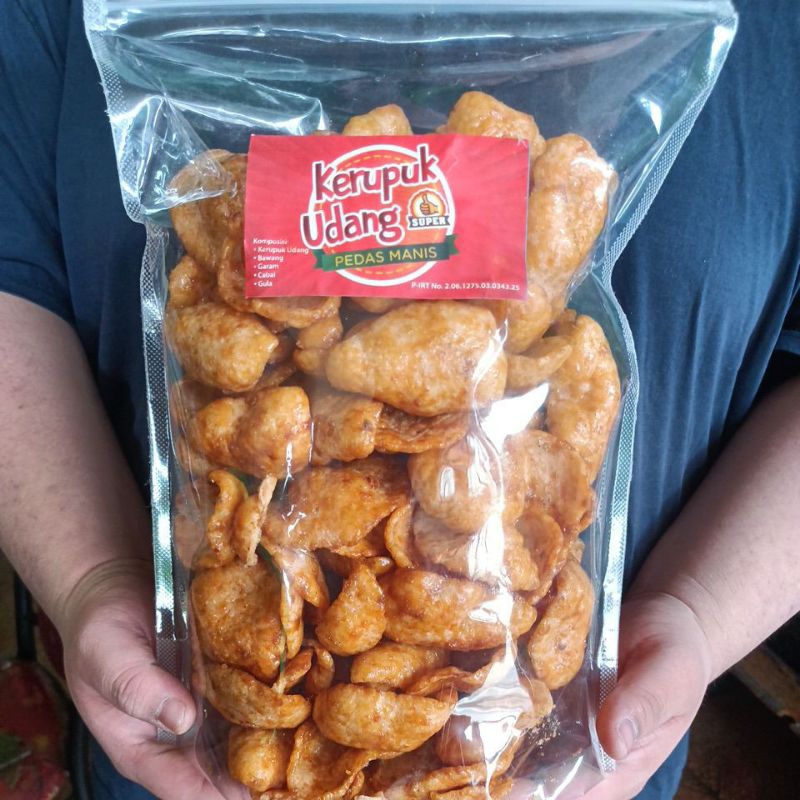 

RB Snack Cemilan Emping Aceh Pedas Manis Cap Super