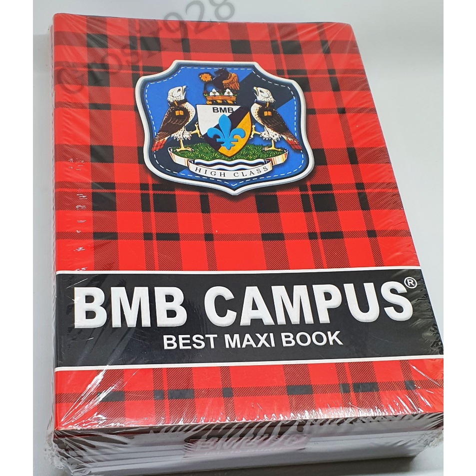 

KODE EBYAK Buku Tulis Campus Boxy merk BMB BMC isi 36 lbr isi 1 buku