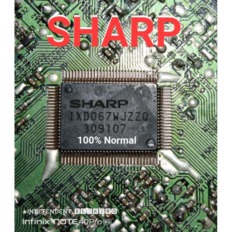 Ic Tv sharp slim   ic IXD067WJZZQ ixd067wjzzq   ic micom sharp slim   IXD067WJZZQ