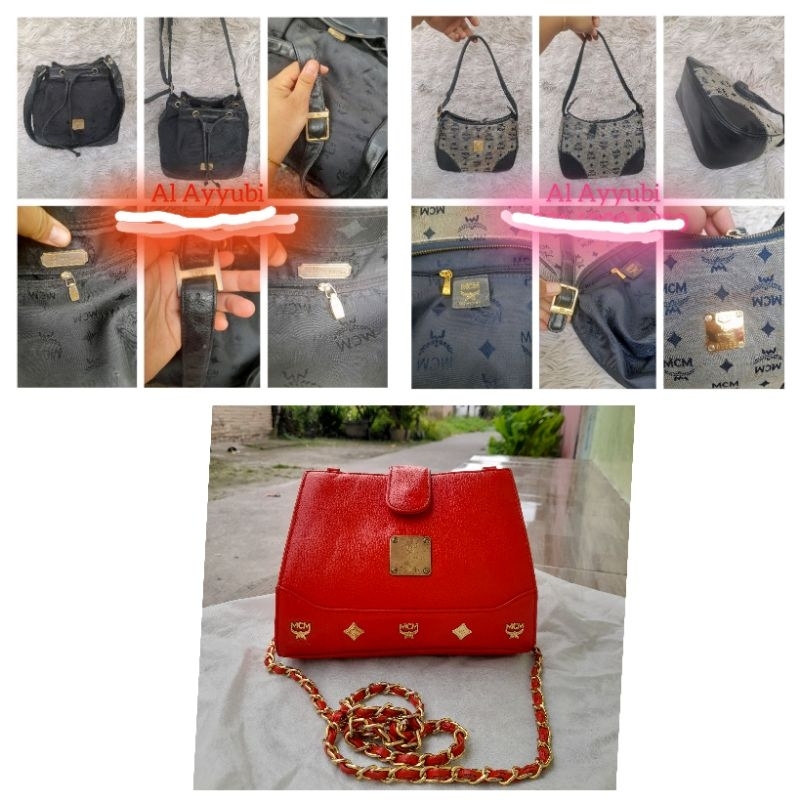 MCM BAGS 3 PICS ( TAKE ALL )