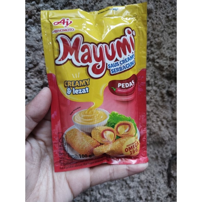 

Mayumi Mayonaise Saus Creamy Pedas Kemasan 100 Gram