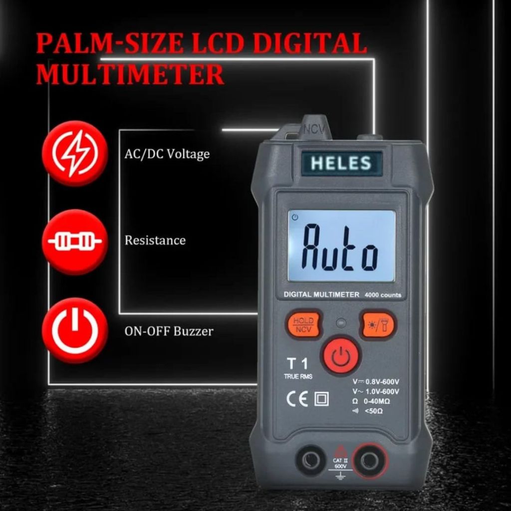 Multitester Digital HELES HD-T1 auto