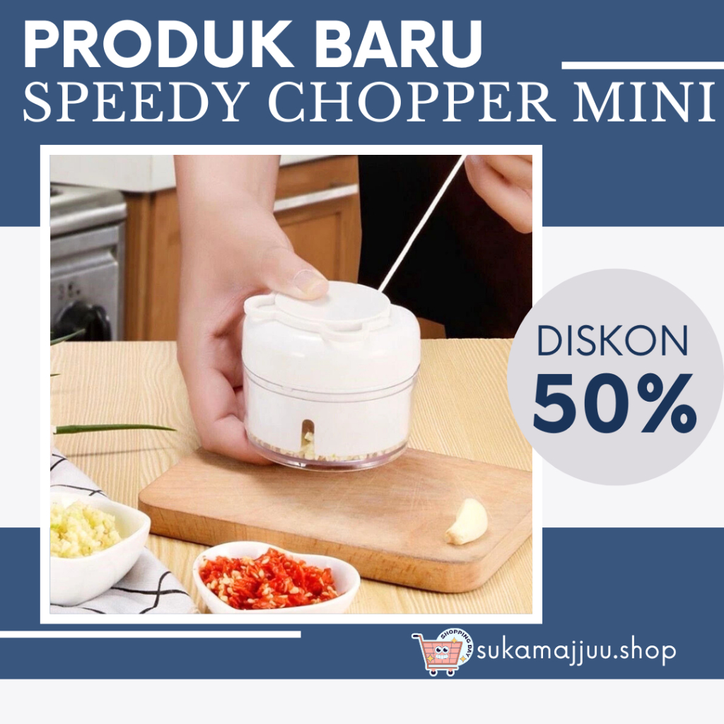 SPEEDY CHOPPER MINI||Mini Food Chopper / Blender Tangan Mini / Speedy Chopper Mini / Blender Tarik