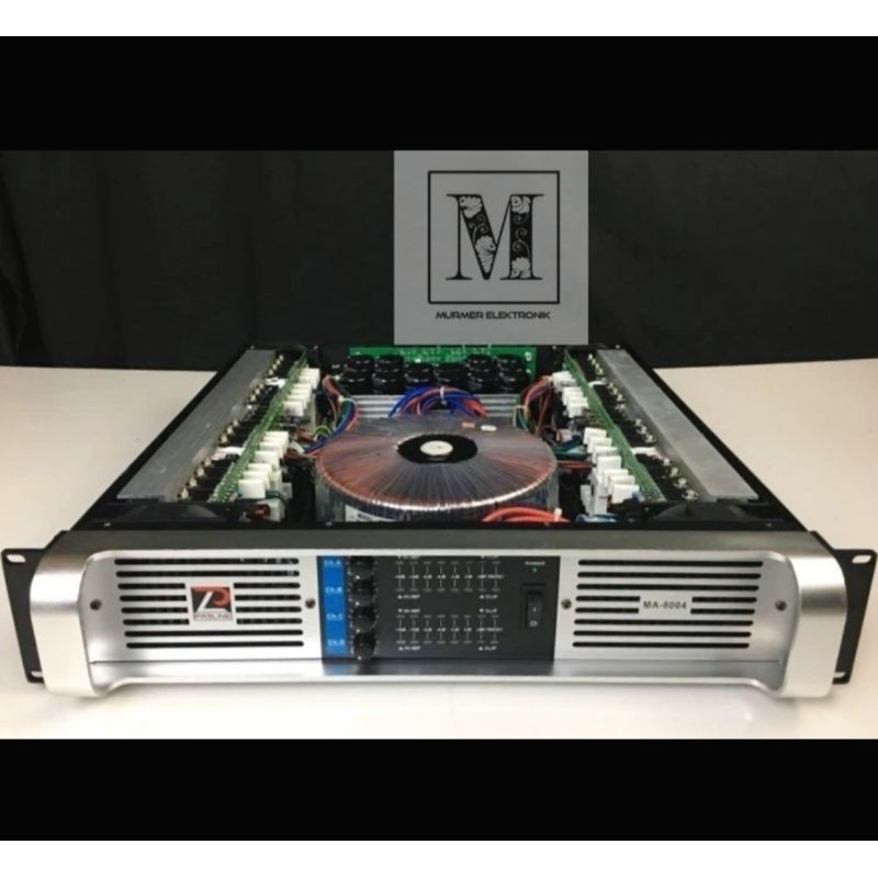 Power Amplifier Pasline MA-8004 Original 4 Channel