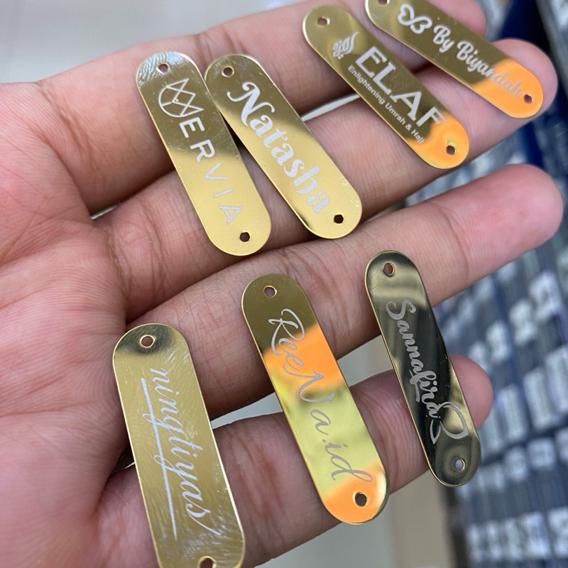 

label besi combinasi warna