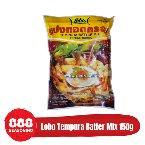 

Lobo Tempura Batter Mix Tepung Bumbu Untuk Tempura 150g