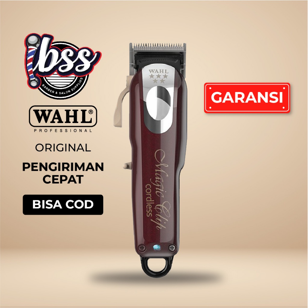 WAHL 5 Star Magic Clip Cordless Clipper - Alat Cukur Rambut Profesional / WAHL ORIGINAL / IBSS / IND