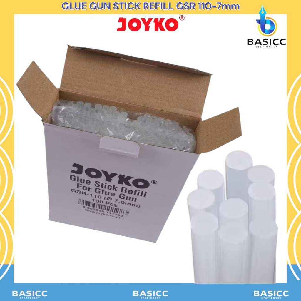 

Joyko Glue Stick Refill untuk Gun GSR-110 (7mm) | @1 Stick