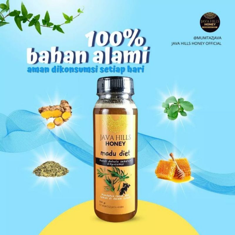 

JAVA HILLS Honey Madu Diet 100% bahan alami