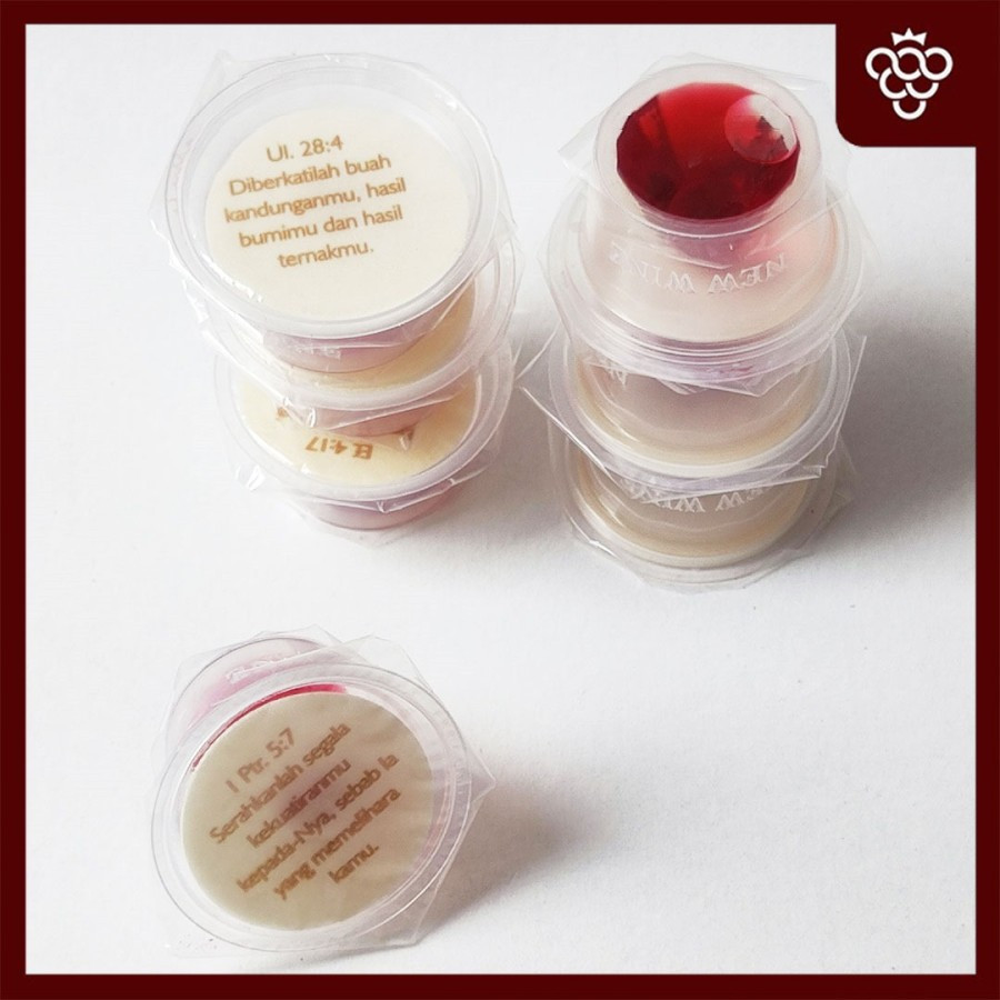 

Paket Eksklusif Anggur Perjamuan Kudus Lite + Hosti Ayat Besar - isi 1B