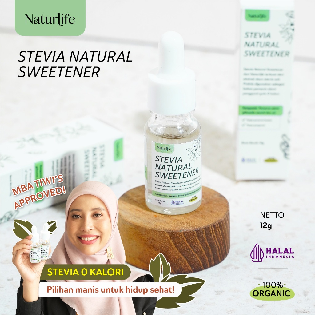 

STEVIA PEMANIS ALAMI PENGGANTI GULA 0 KALORI GULA DIABETES & DIET NATURLIFE / STEVIA CAIR / GULA STEVIA ASLI TANPA CAMPURAN 100% ORIGINAL / STEVIA TETES ORIGINAL / STEVIA NATURAL SWEETNER / VITMAKER / BEERU /SWEET STORY / HERBALANT / STEVIA TROPICANA SLIM