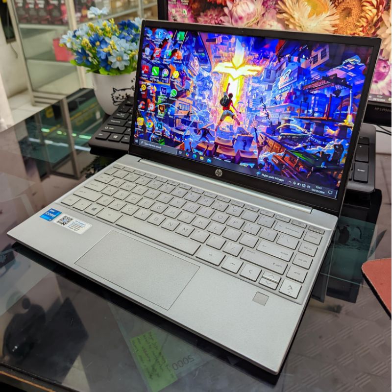 Laptop HP Pavilion 13-bb0005TU Second. Intel Core i5 gen 11. RAM 16 GB SSD 512 GB. HARGA MURAH
