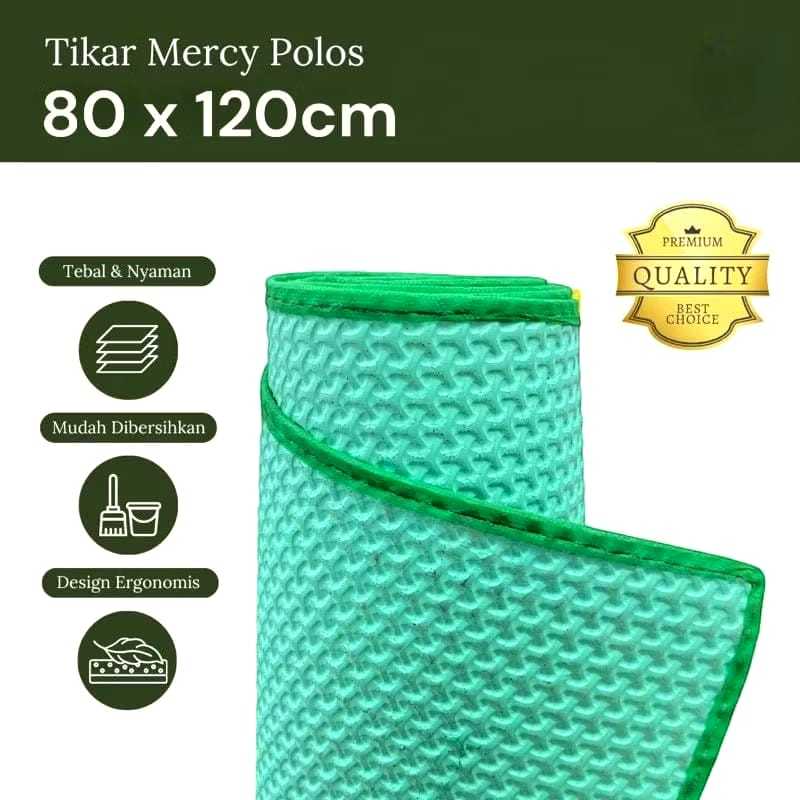 TIKAR SPON MERCY / TIKAR LANTAI SPON BENTOL TEBAL 3MM UKURAN 80X120CM