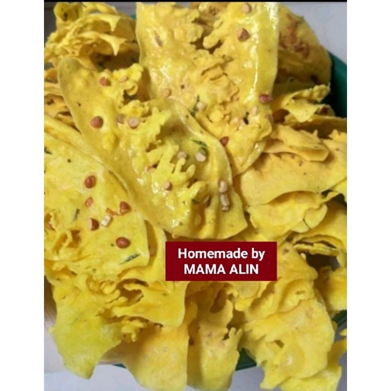 

Peyek gurih kemasan thinwal uk 3000 ml (bersertifikat HALAL)