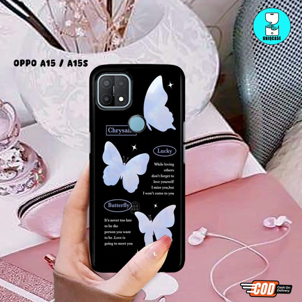 CASE GLOSSY OPPO A15 / A15S dan ALL TYPE SMARTPHONE & ANDROID Bisa request tipe Cassing Hp - Case Te