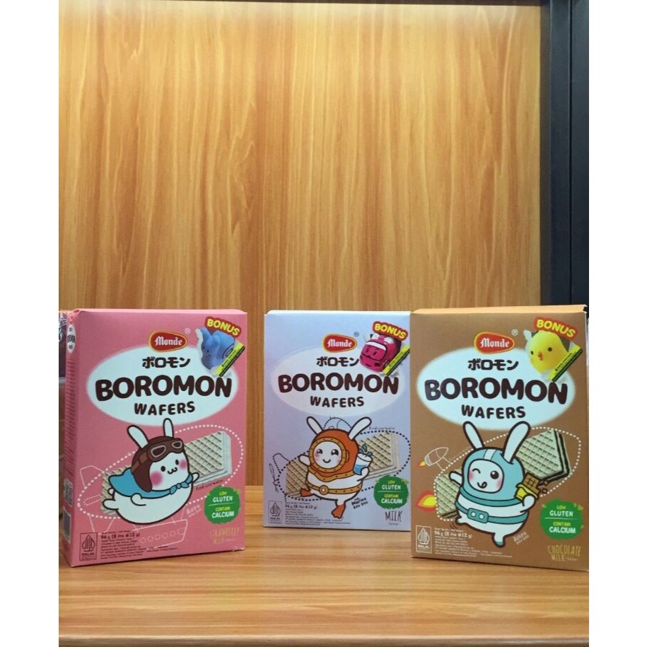 

MONDE BOROMON WAFER - Cemilan Anak