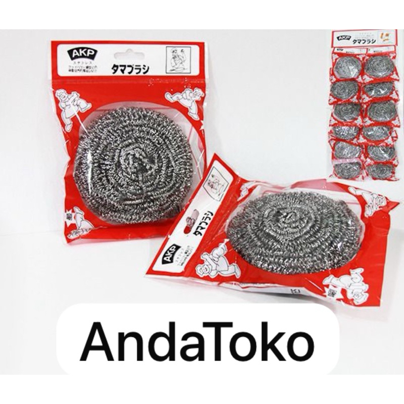 Sabut Cuci Stainless 40Gr, Sabut Besi Serba Guna