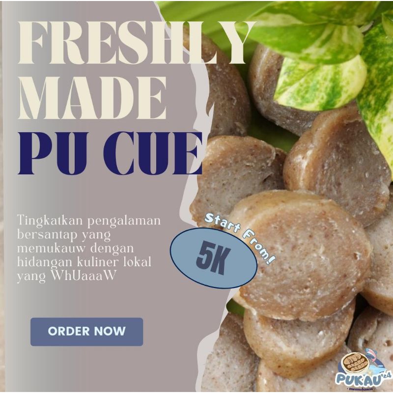 

[MEMUKAU] PU CUE - CEMILAN LOKAL
