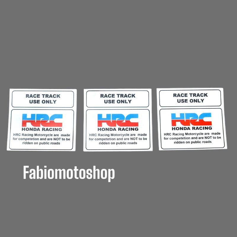 

Sticker Stiker Tempelan Decal HRC