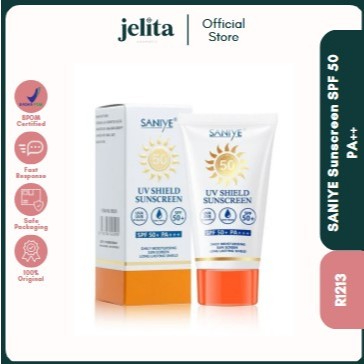 Jelita Cosmetics - SANIYE Sunscreen SPF 50 PA++  R1213