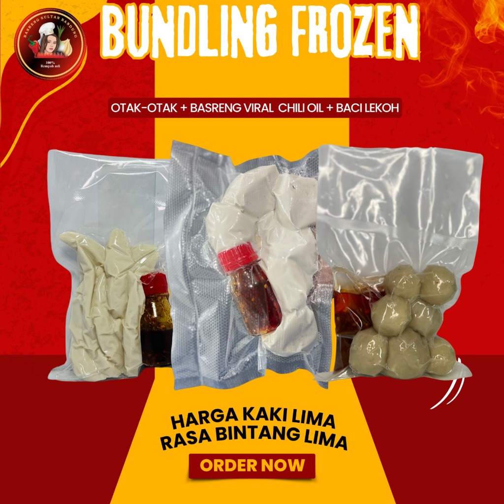 

BUNDLING FROZEN [OTAK-OTAK+BASRENG VIRAL+BACI LEKOH]