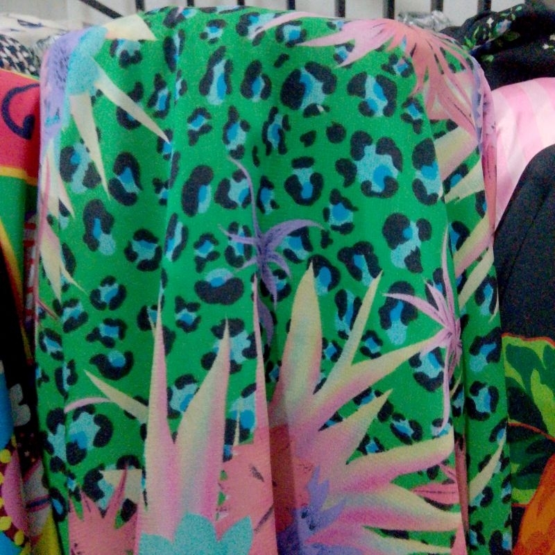 kain sifon motif bunga premium - kain sifon motif - kain sifon meteran - sapt