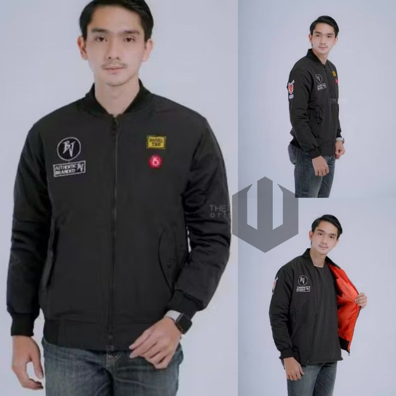 hustle Jaket Bomber bj Autentik Jaket Pilot Thebojiel