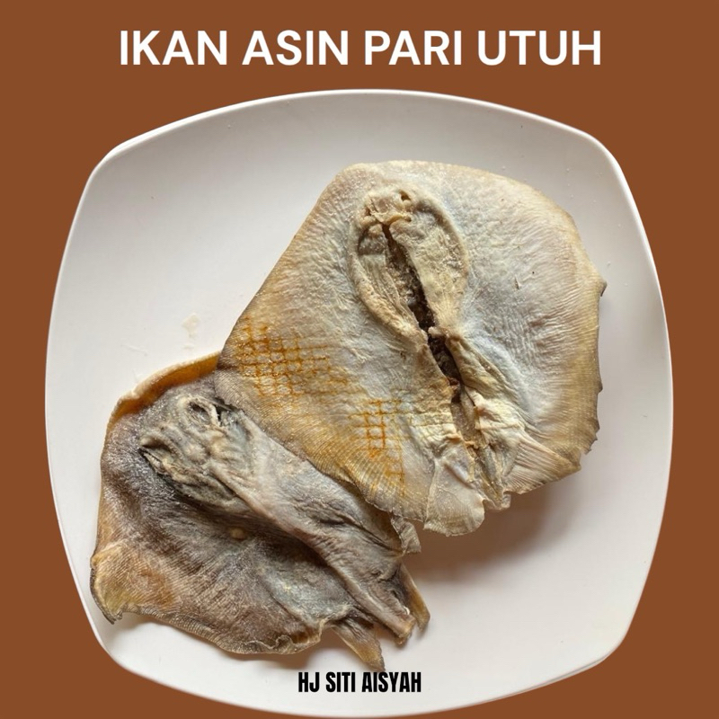 

ikan pari utuh fresh;500 gram