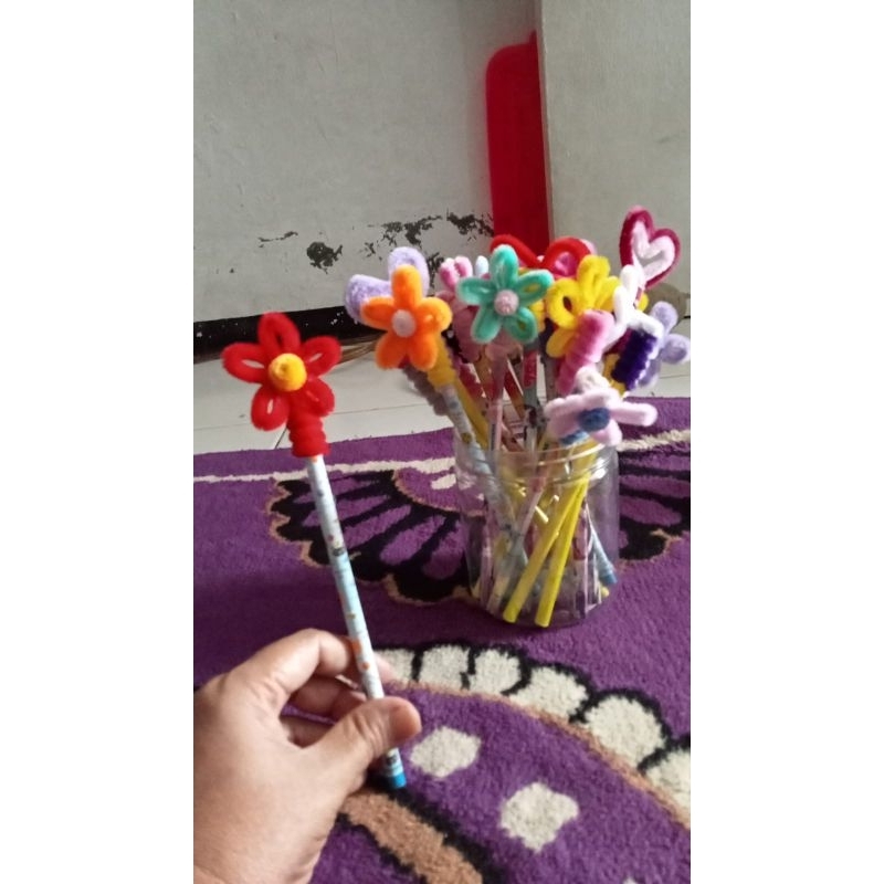 

PENSIL LUCU KAWAT BULU/PENCIL PIPE CLEANER