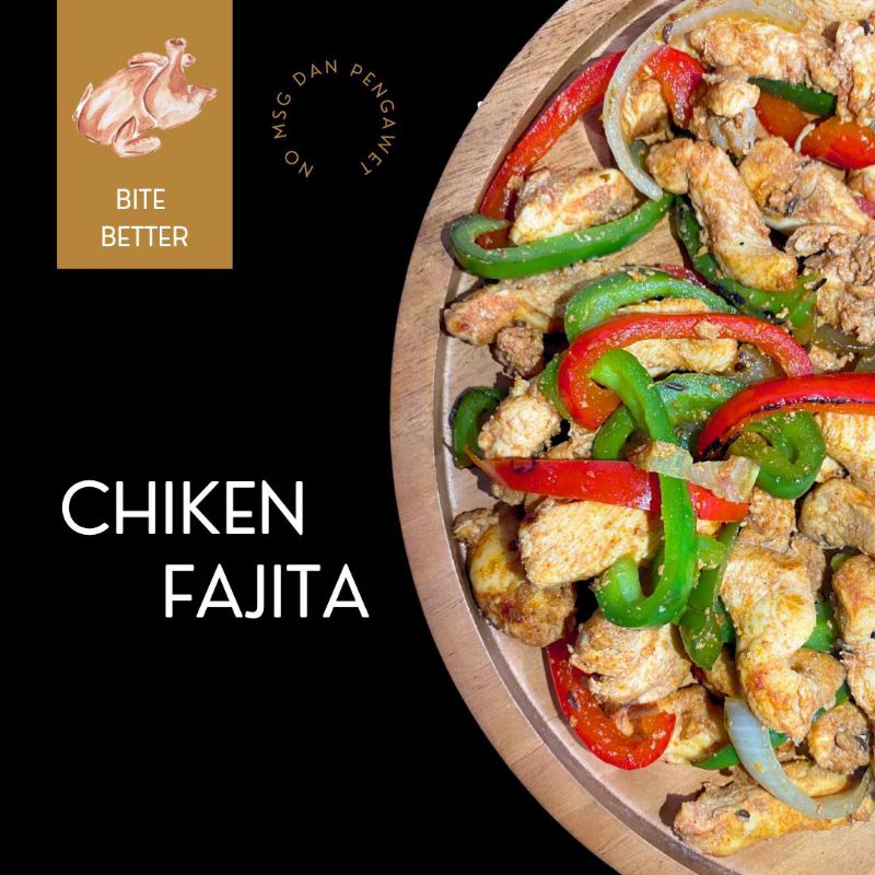 

Paha Dada Ayam Marinasi Fajita | Non MSG | Non Pengawet