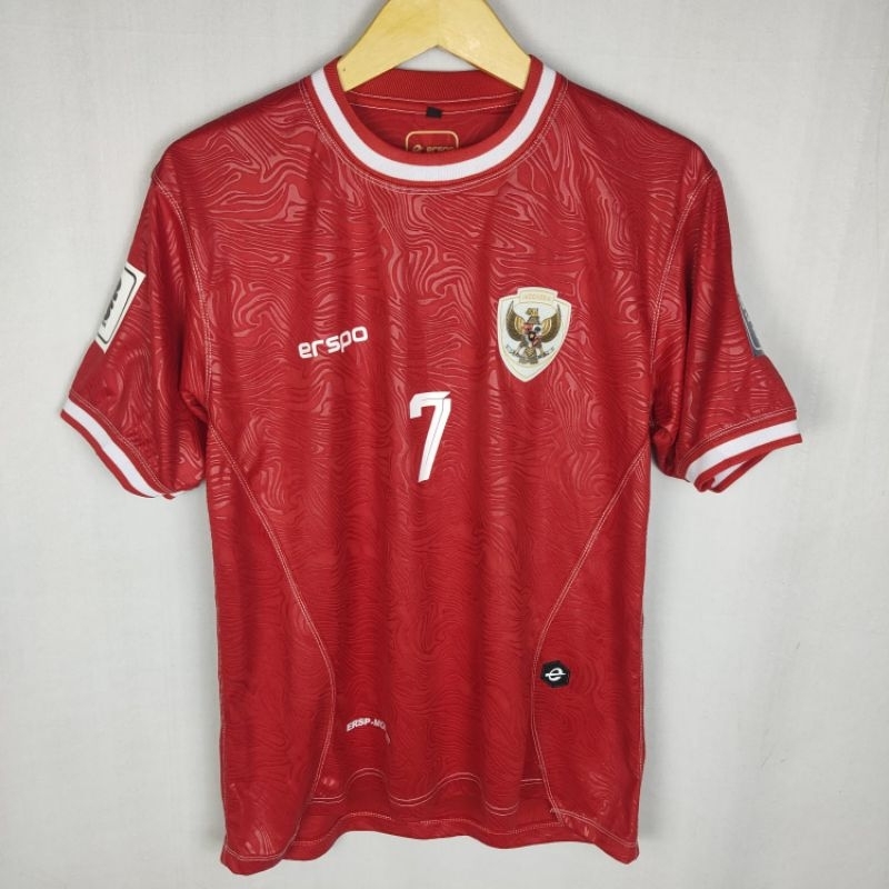 Jersey Timnas Indonesia Erspo +Nameset