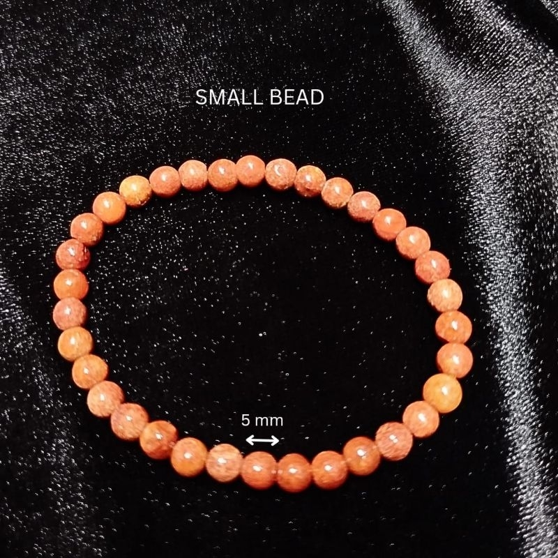 PREMIUM BURNT BURMA JADE BRACELET (S) | Gelang pria wanita giok ORI Burma bakar 5mm