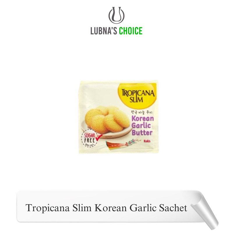 

1 Sachet Tropicana Slim - Korean Garlic Butter Cookies