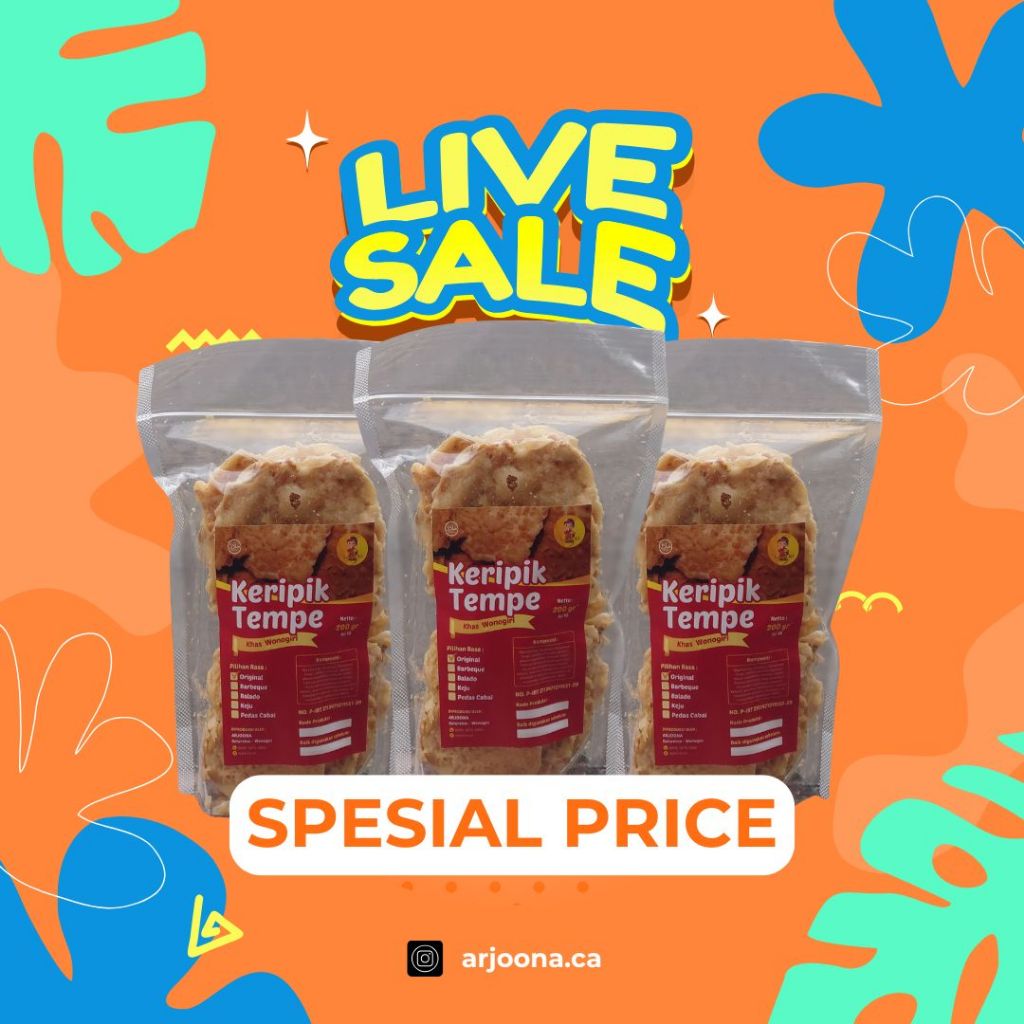 

Keripik Tempe Renyah - Cemilan Sehat Favorit Keluarga